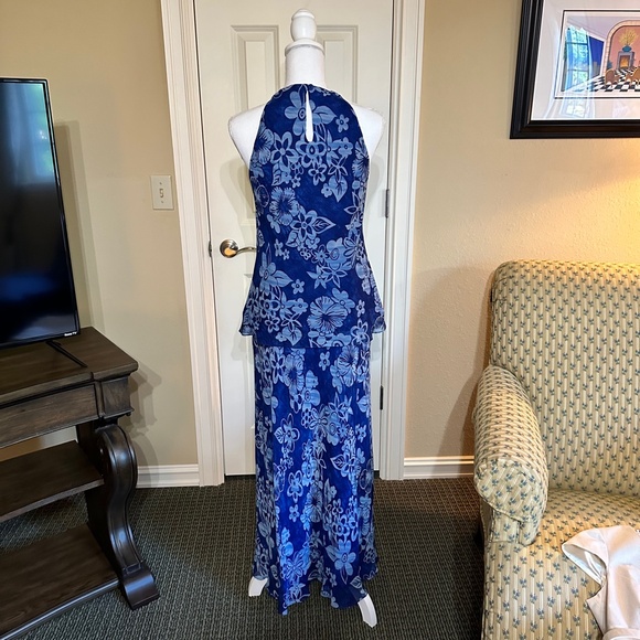 Tropical Print Donna Morgan Dress - Picture 2 of 7